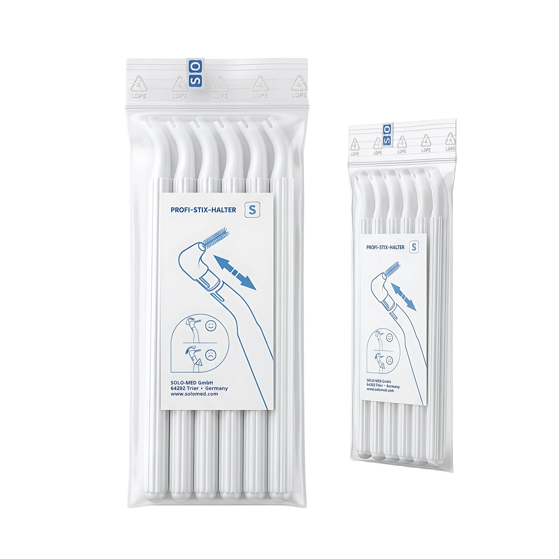 Kunststoffhalter (6er Pack)
