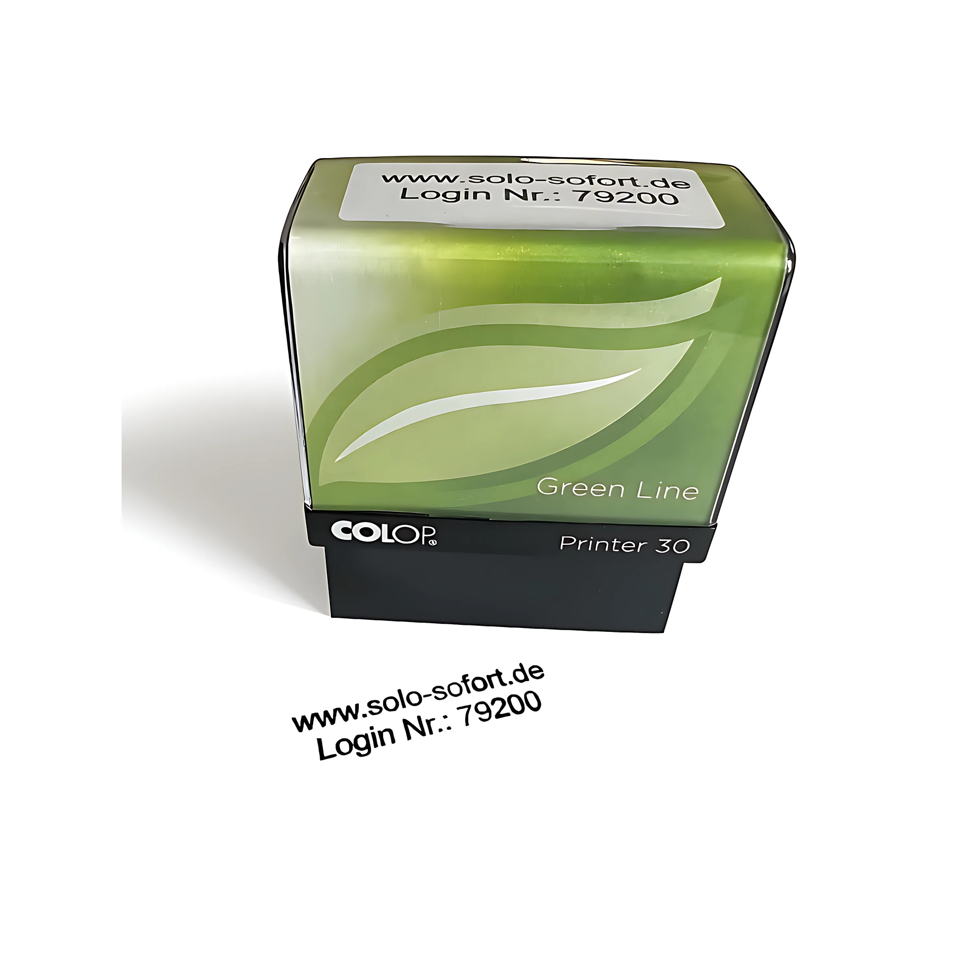 [8037] SOLO Instant Shop Stamp
